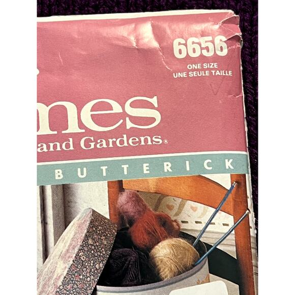 Butterick 6656 sewing pattern decorative hat boxes - Picture 2 of 8